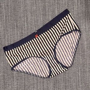 Pink and Blue Striped Aerie Panties